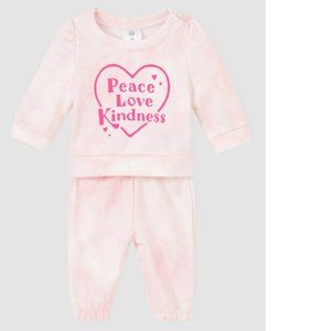 Baby Gap Tie-Dye Sweat Set